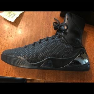 Kobe 9 EXT high top “black snake skin”